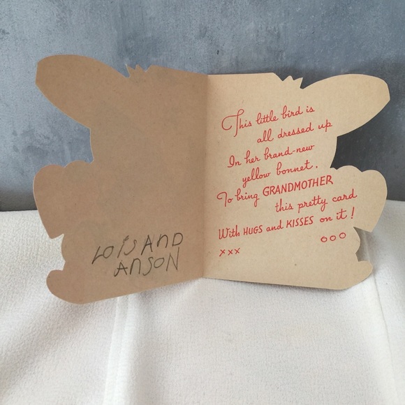 To Grandmother VTG Love Note - Picture 5 of 6
